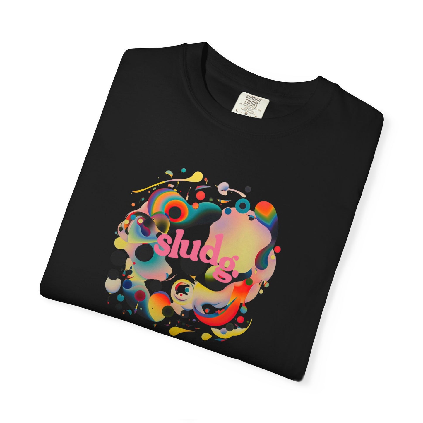 Abstract Color Swirl T-Shirt — sludg Graphic Tee