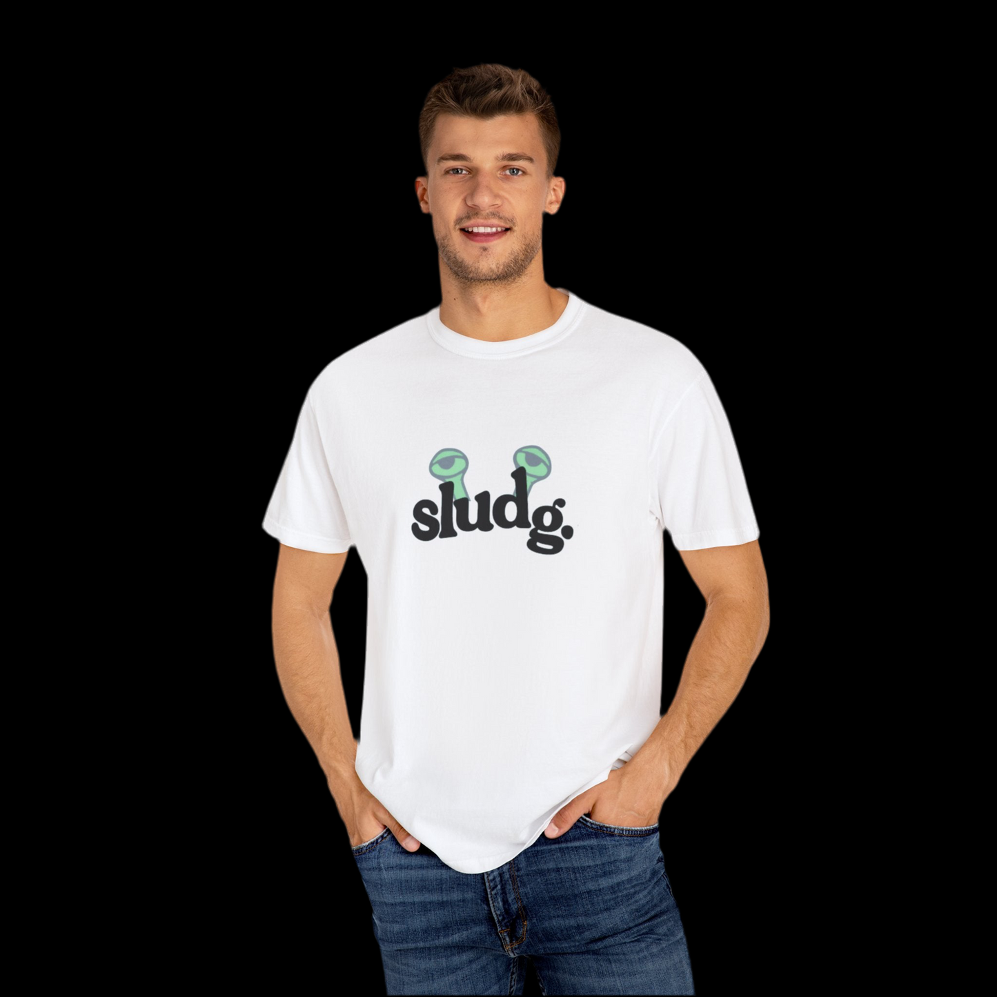 Sludg Eyes Center Tee