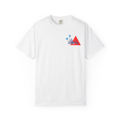 Retro Surf Triangle T-Shirt – 'stoked' Chest Logo