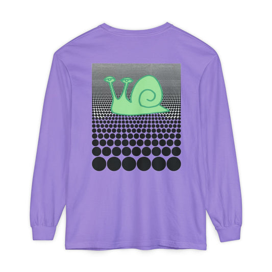 Purple/Green Snail Long Sleeve