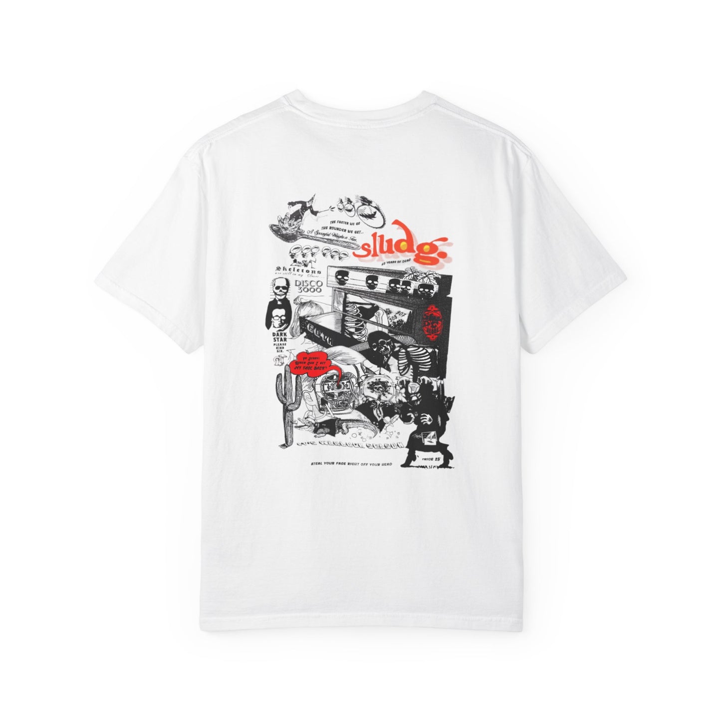 Sludg Dead Light Grey Tee