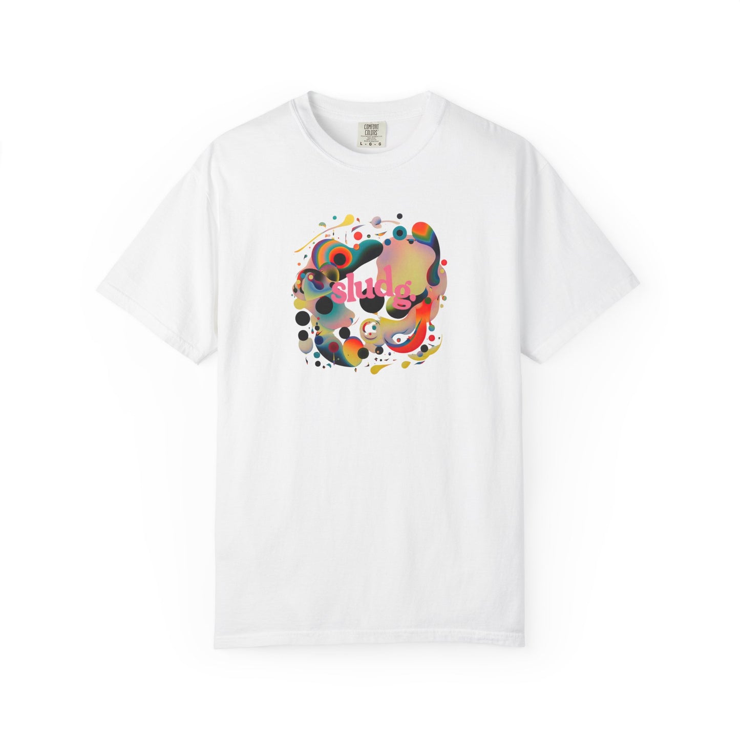 Abstract Color Swirl T-Shirt — sludg Graphic Tee