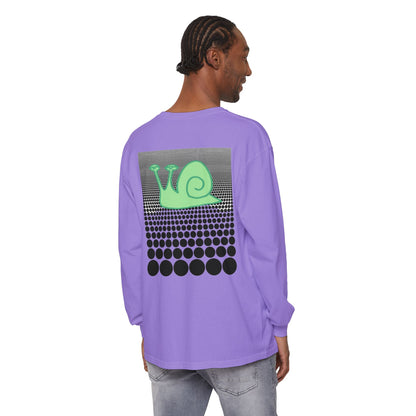 Purple/Green Snail Long Sleeve