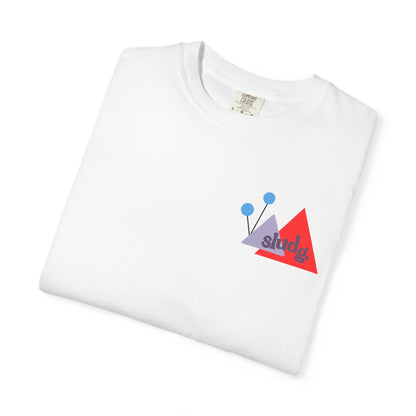 Retro Surf Triangle T-Shirt – 'stoked' Chest Logo