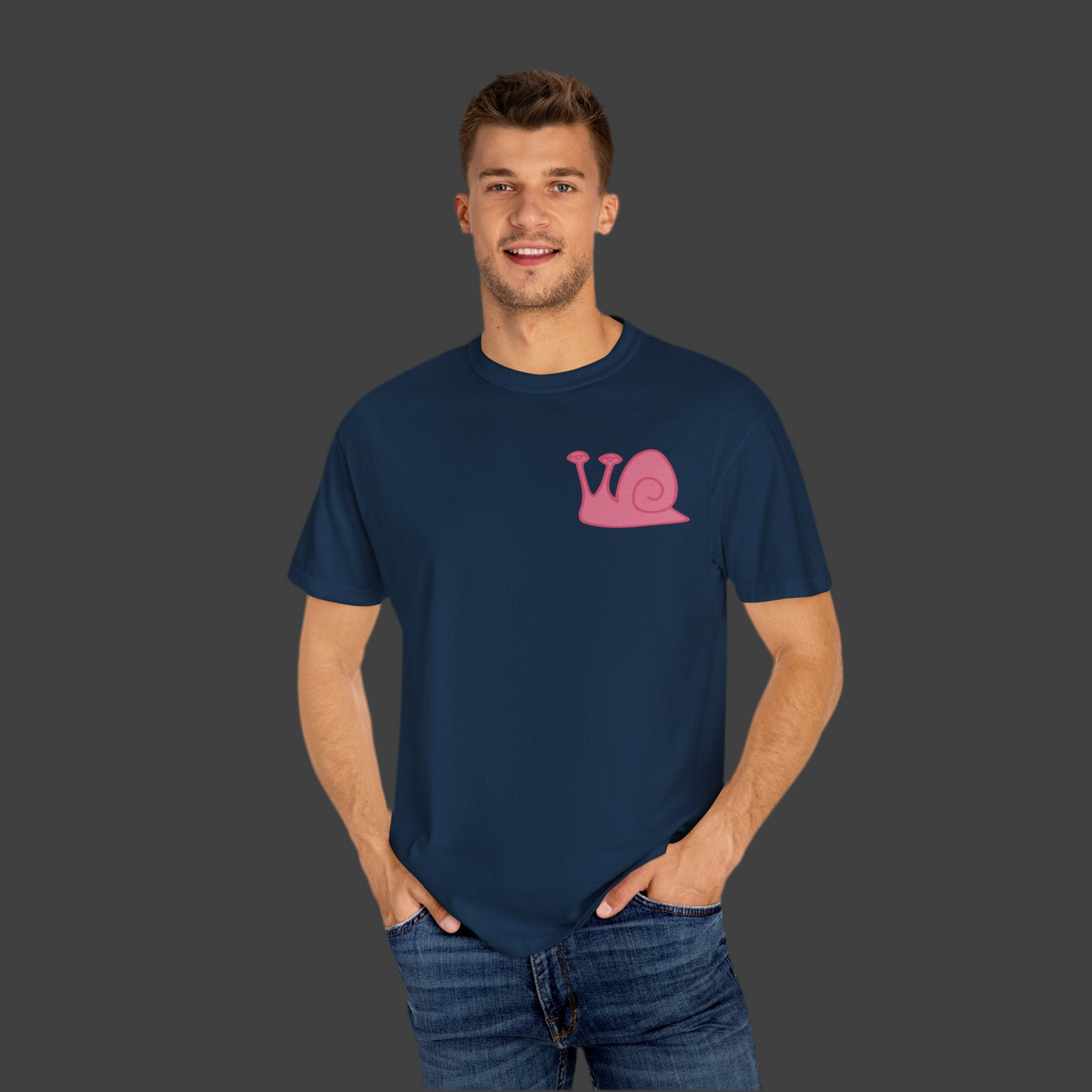 Navy/Pink Snail