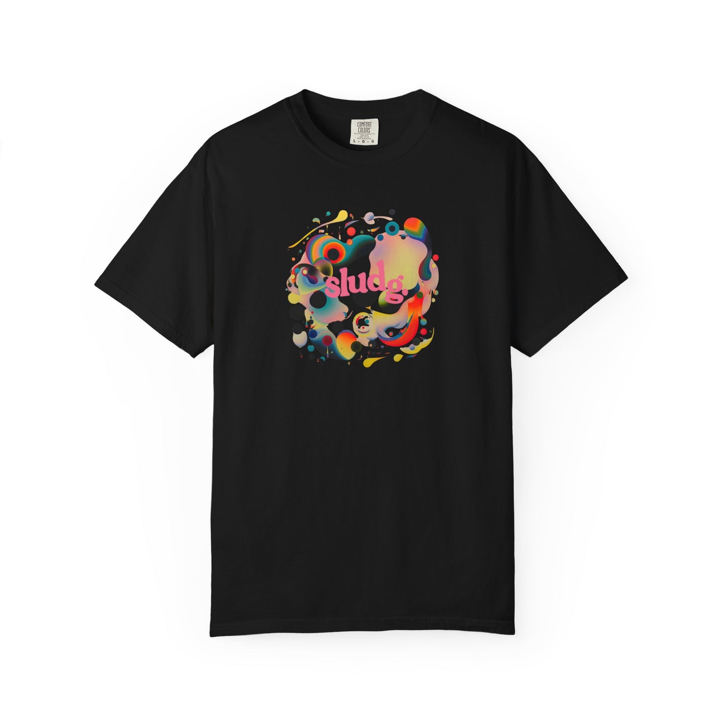 Abstract Color Swirl T-Shirt — sludg Graphic Tee