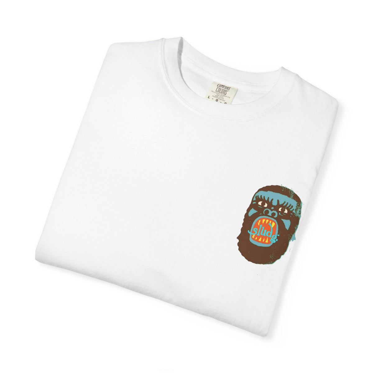 T-Shirt — Retro Gorilla Graphic Tee (’Sludge’ Mouth Artwork)