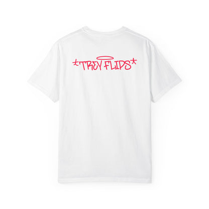 White "Trey Flips" Shirt