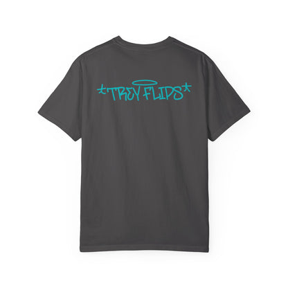Black "Trey Flips" Shirt