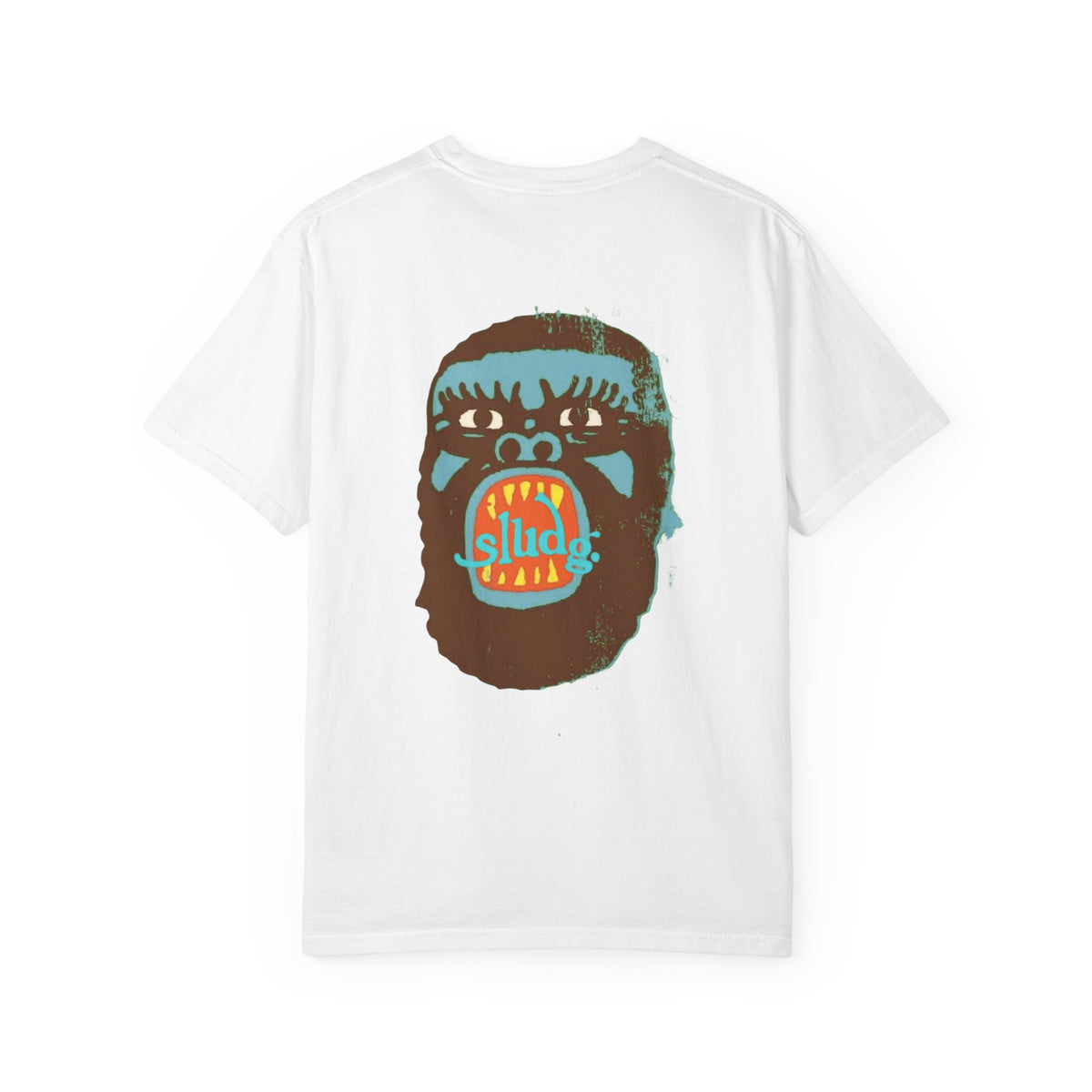 T-Shirt — Retro Gorilla Graphic Tee (’Sludge’ Mouth Artwork)