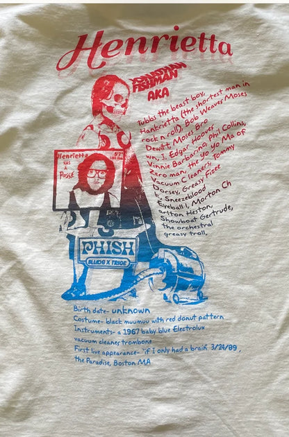 Sludg x Trice Cat - Henrietta (phish 40th anniversary shirt)