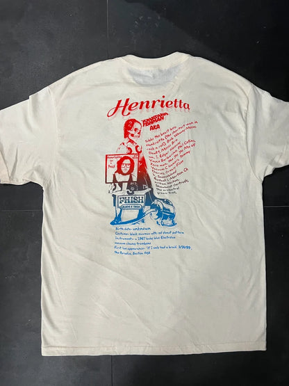 Sludg x Trice Cat - Henrietta (phish 40th anniversary shirt)