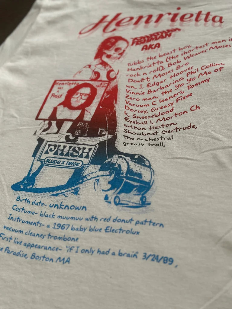 Sludg x Trice Cat - Henrietta (phish 40th anniversary shirt)