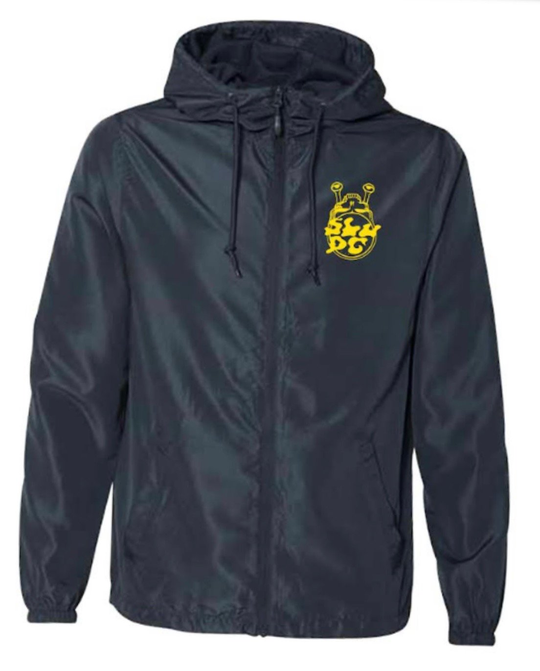 Sludg (steal your face) windbreaker (Navy Blue/Yellow)