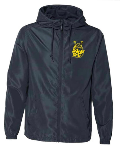 Sludg (steal your face) windbreaker (Navy Blue/Yellow)